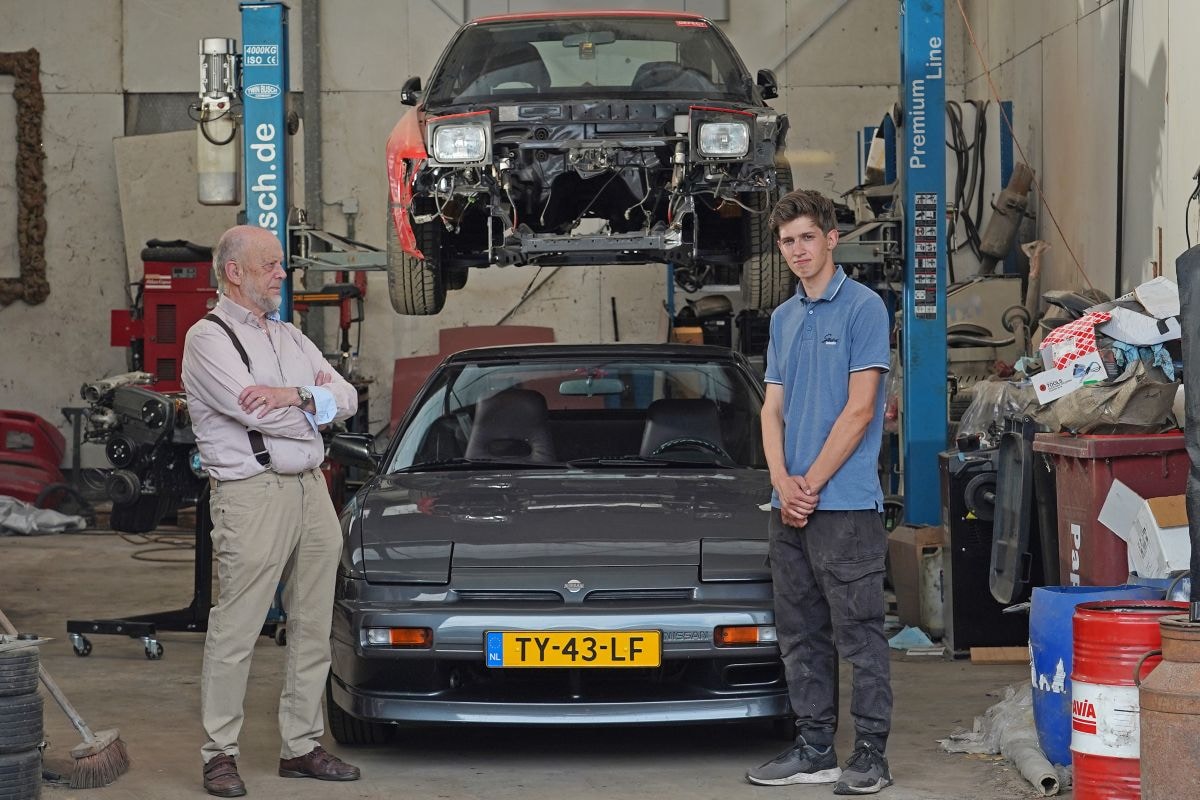Reportage Nissan 200 SX. Oudere en jongere liefhebber
