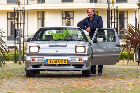Gerco (28) restaureerde in 6 jaar zijn Mitsubishi Starion: 'Net op tijd klaar voor trouwdag'