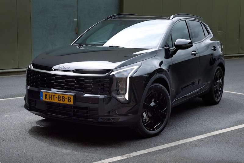 Kia Sportage zwarter dan zwart als Black Edition