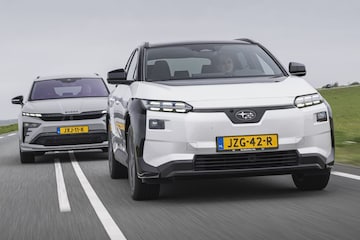 Skoda Enyaq RS Subaru Solterra dubbeltest 2026