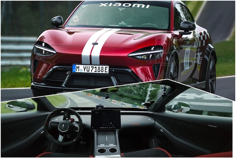 Xiaomi YU7 GT: Chinese power-SUV vestigt zonder bestuurder record op Nürburgring