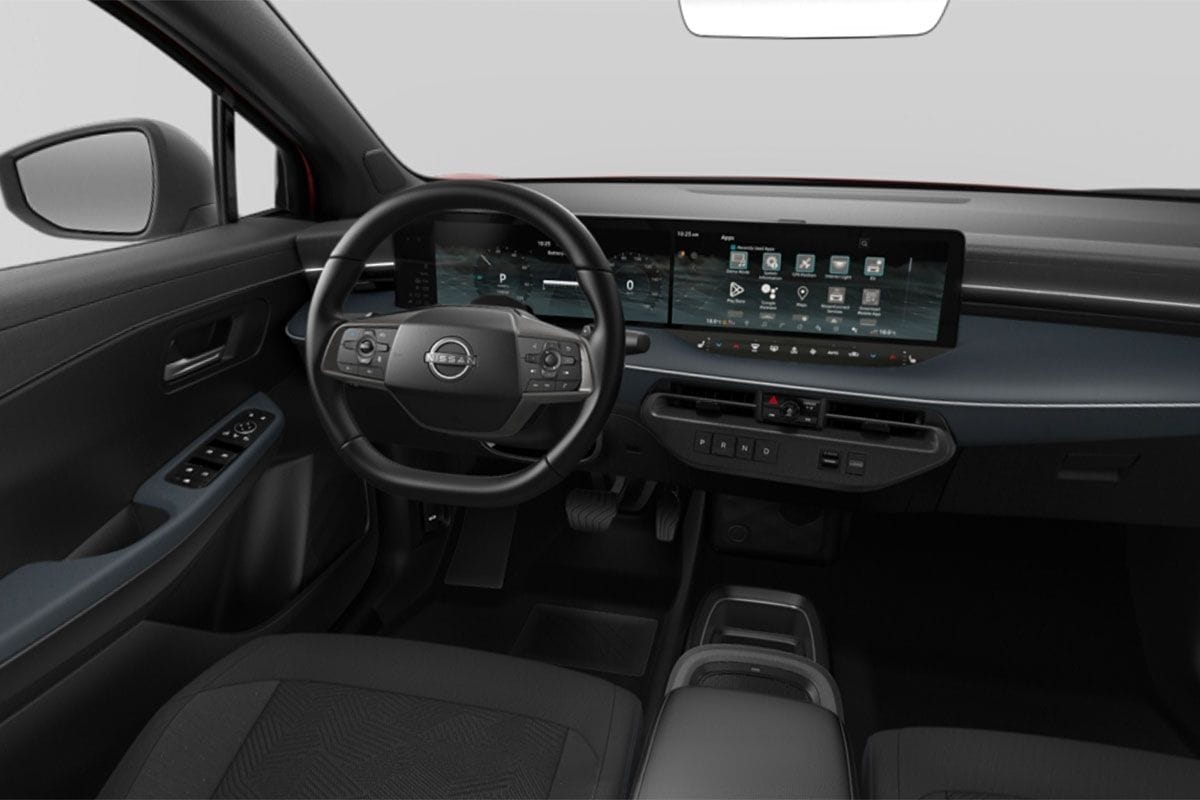 Nissan Leaf dashbaord