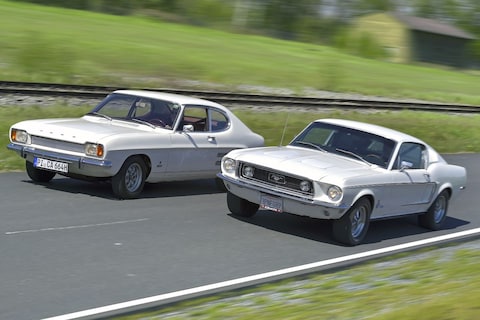 Een Ford Mustang kostte in de VS net zo veel als bij ons een Capri en was ook oneindig veel vuriger