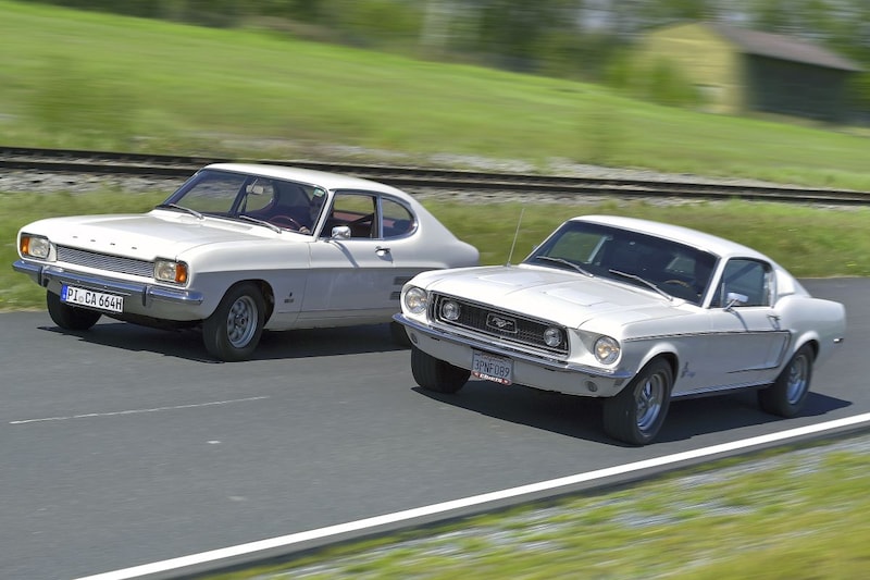 Een Ford Mustang kostte in de VS net zo veel als bij ons een Capri en was ook oneindig veel vuriger