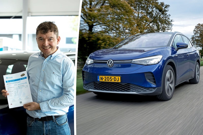 Frank verkocht zijn Passat voor deze Volkswagen ID4: 'Ik merk al wat degradatie van de accu'