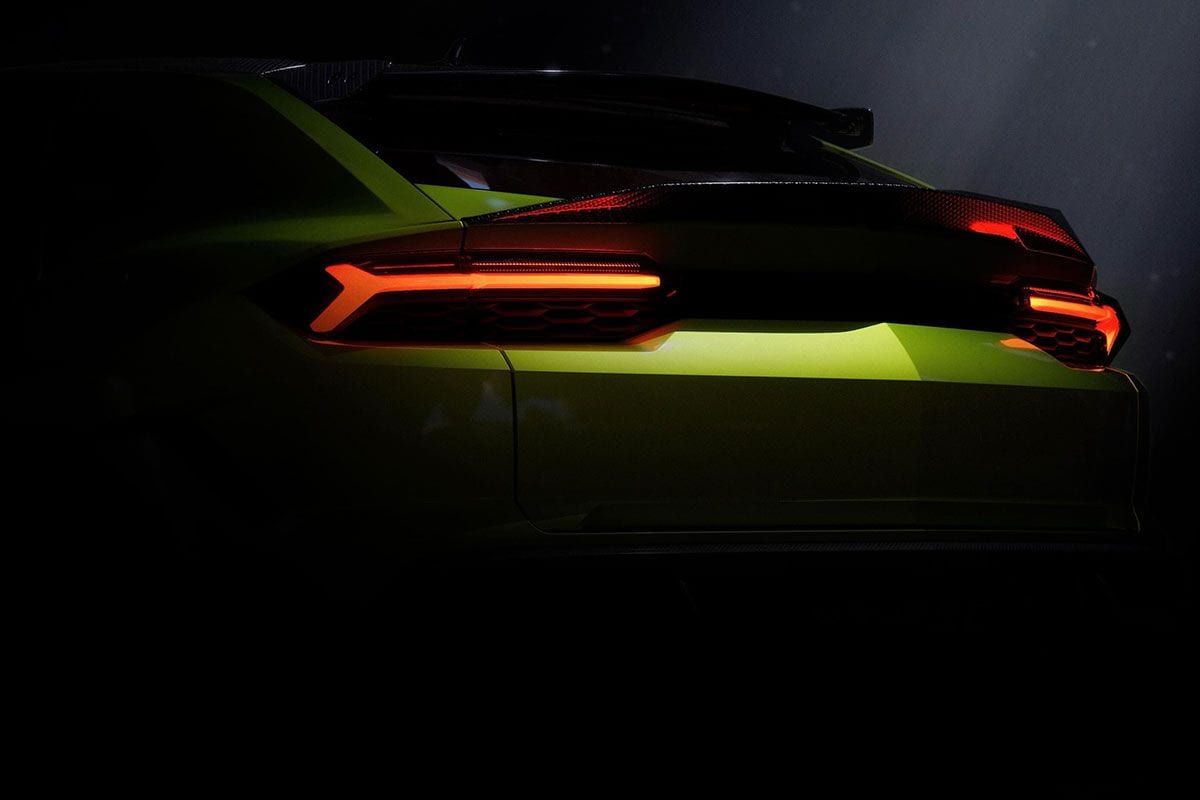 Lamborghini Urus teaser