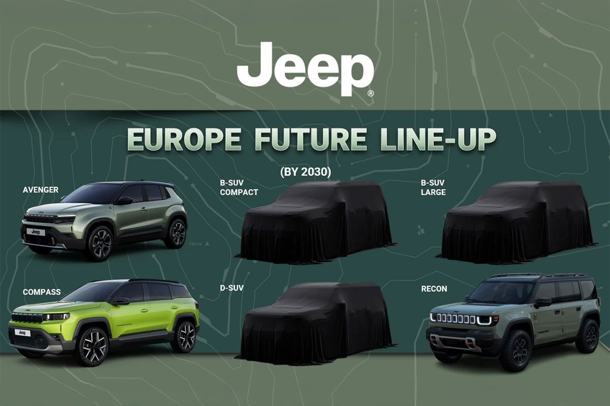 Jeep toekomstige modellen