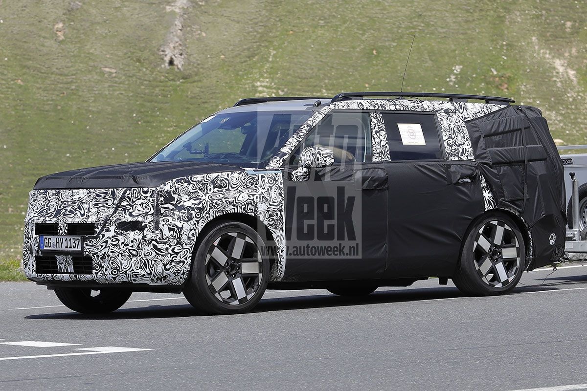 Hyundai Santa Fe spyshots