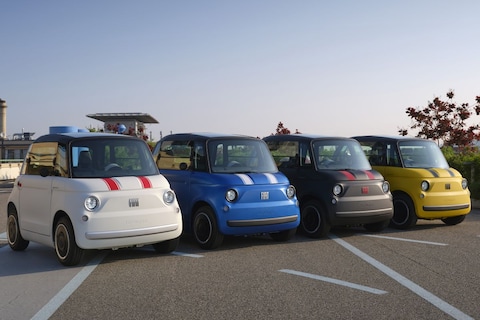 Fiat Topolino in veel meer kleuren