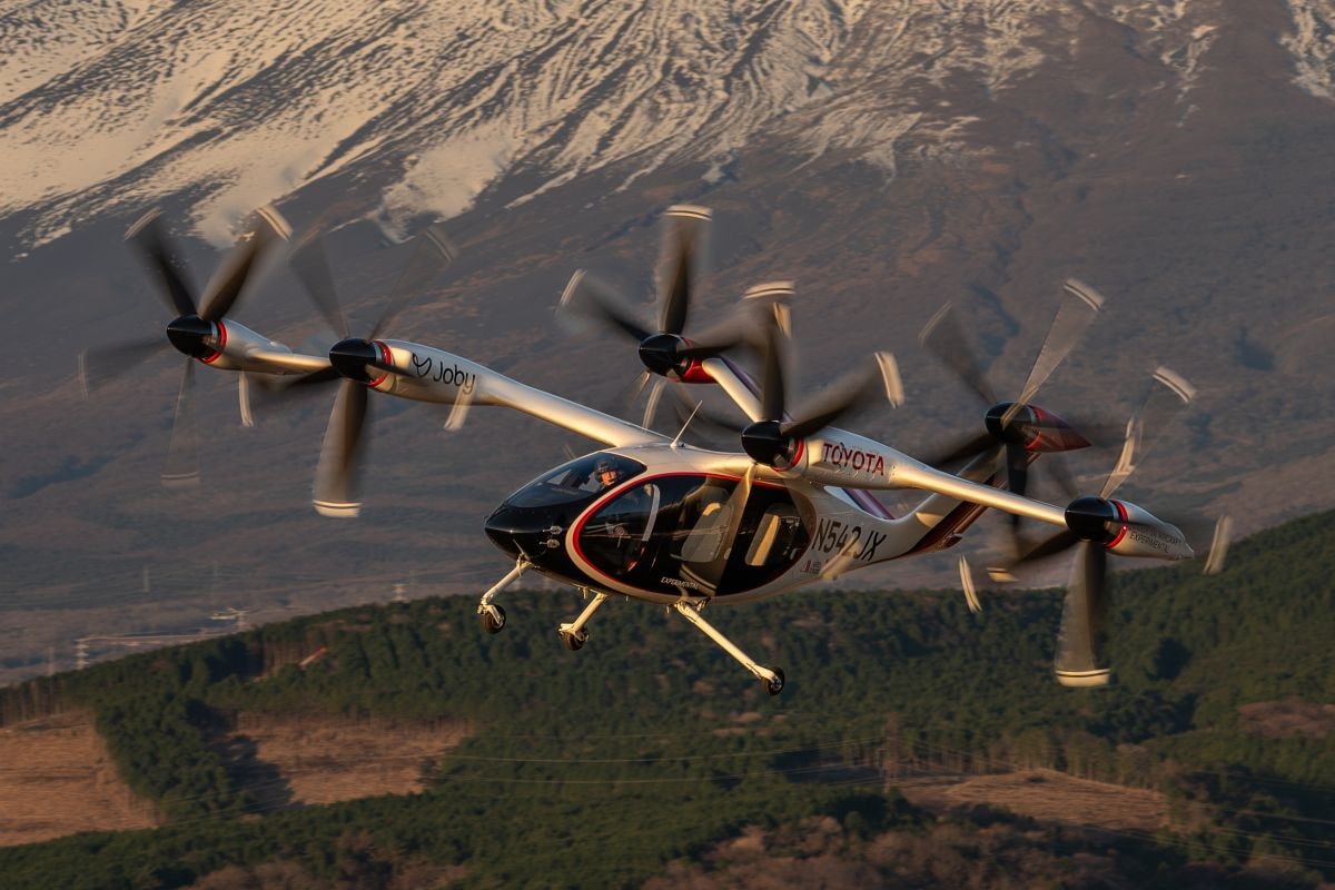 Joby eVTOL vliegtuig Toyota