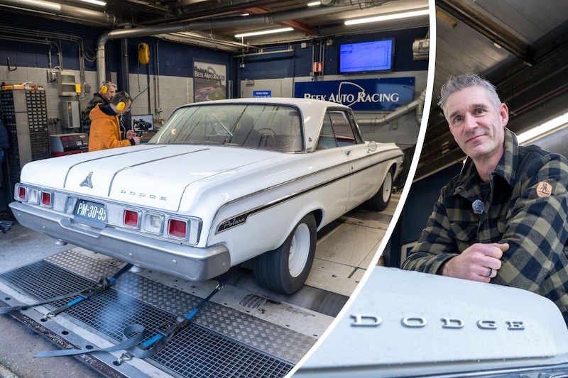 Bert verving de motor in deze Dodge Polara door een 6.4-liter V8: 'Meer koppel dan ik verwachtte'