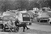 Vakantiebeeld jaren 60 auto's
