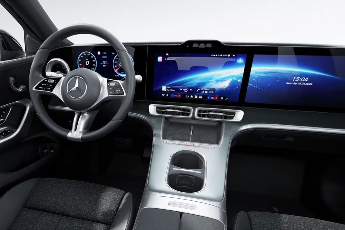 Mercedes-Benz C-klasse Electric Back to Basics