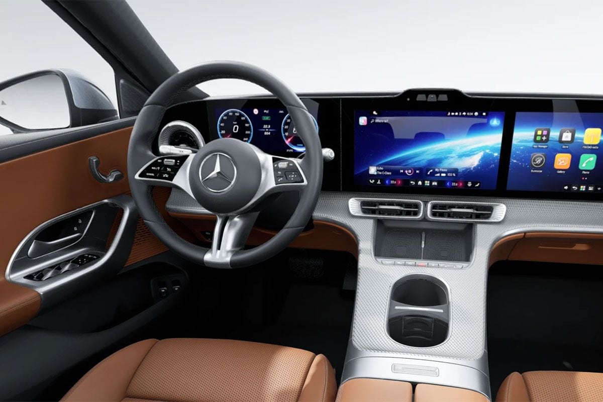 Mercedes-Benz C-klasse Electric Back to Basics