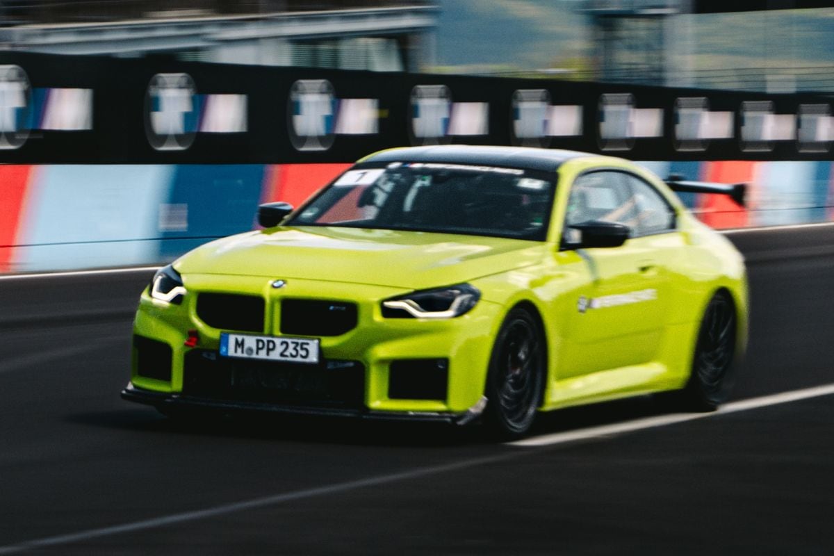 BMW M2 CS Track Kit record