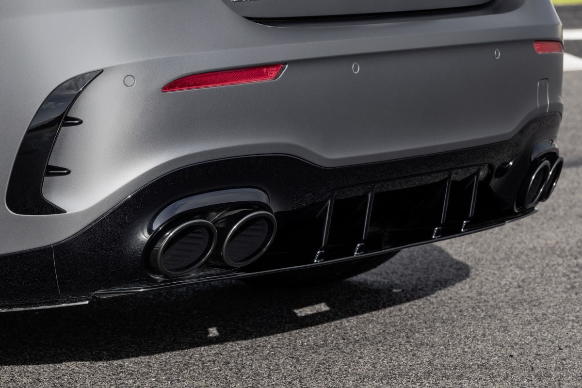 Mercedes A45 AMG uitlaat 