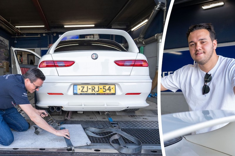 Matthew verruilde zijn Alfa Romeo 156 V6 met deze Twin Spark: 'Bodykit en spoiler vind ik gaaf'