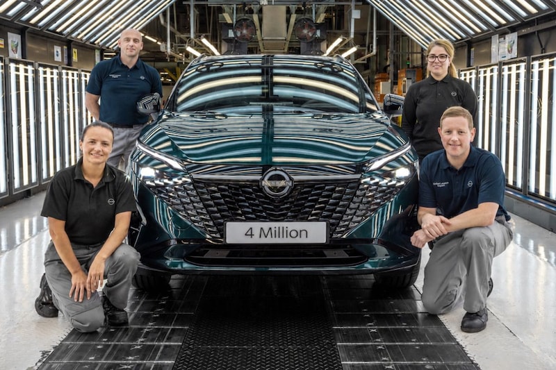 Nissan Qashqai bereikt flinke mijlpaal