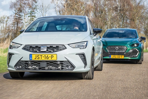 Renault Clio Seat Ibiza dubbeltest