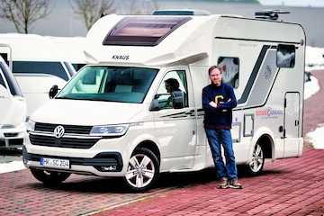 Camper Volkswagen Transporter van Knaus