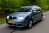 Skoda Fabia in klokje rond