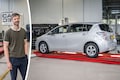 Toyota Verso in klokje rond
