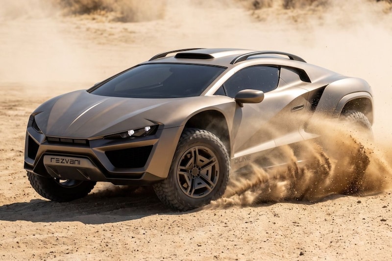 Deze Amerikaanse super-offroader met V10 stuift de Lamborghini Huracán Sterrato voorbij
