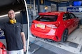 Mercedes-AMG A35 op de rollenbank