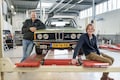 BMW 320 in klokje rond klassiek