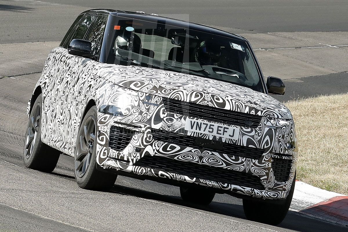 Range Rover Sport spyshots