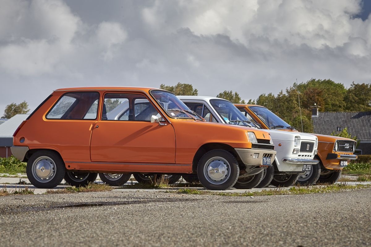 Triotest klassiekers met Renault 5, Audi 50, Fiat 127