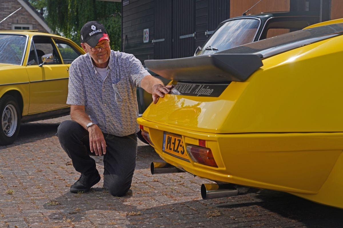 Liefhebber met Renault-verzameling