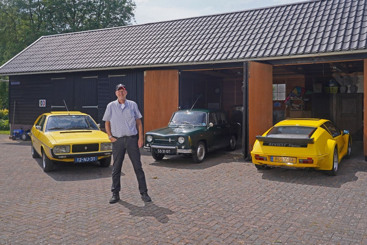 Liefhebber met Renault-verzameling