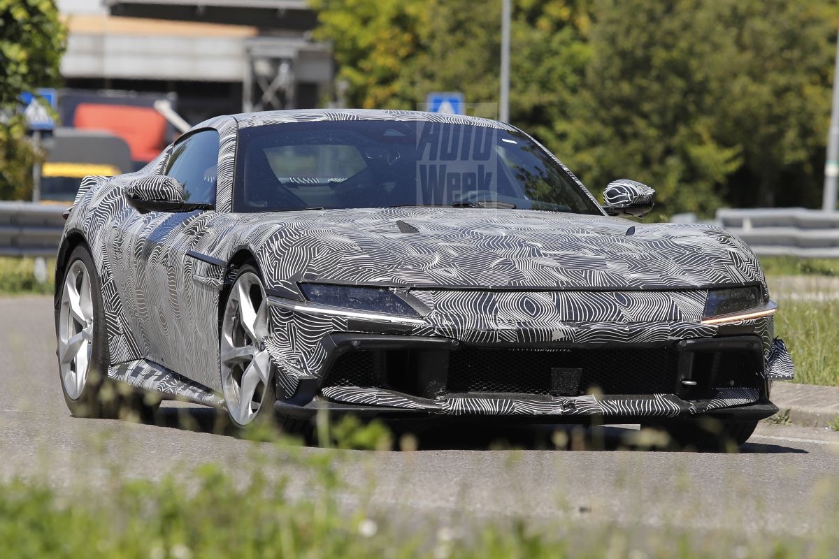 Ferrari 12Cilinidri spyshots