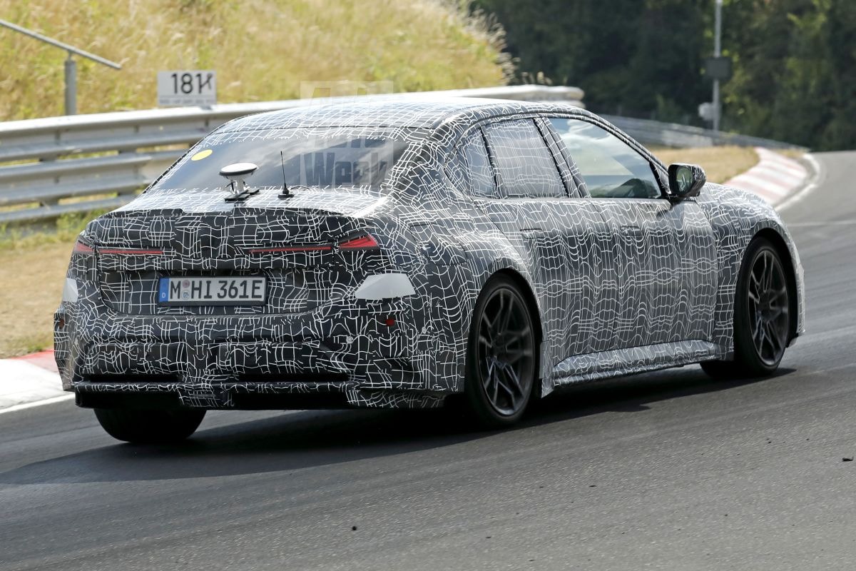BMW M3 (elektrisch) spyshots