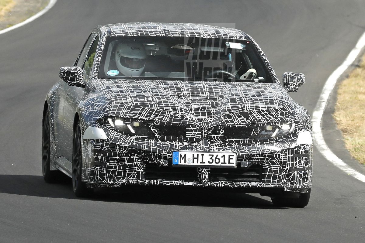 BMW M3 (elektrisch) spyshots
