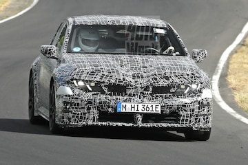 BMW M3 (elektrisch) spyshots