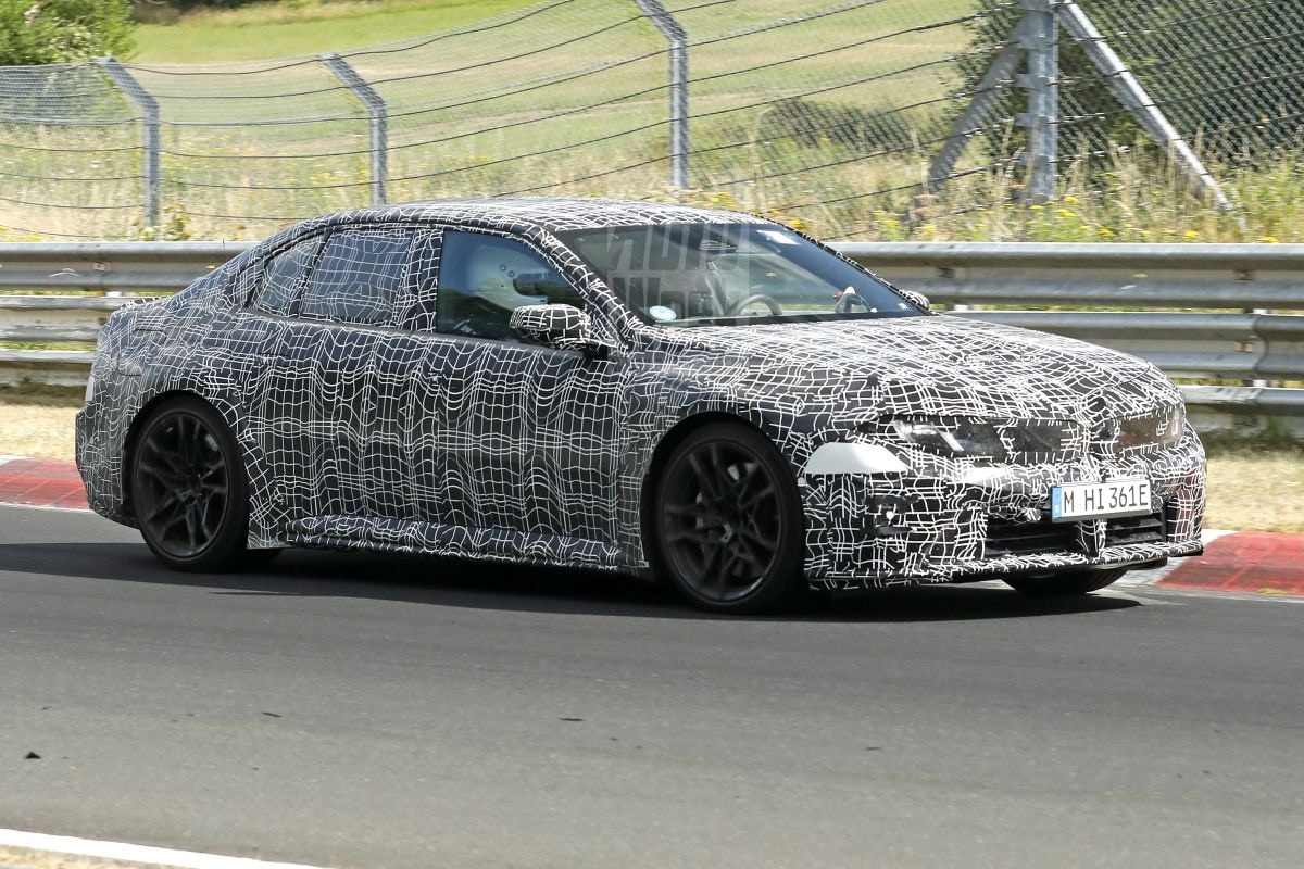 BMW M3 (elektrisch) spyshots