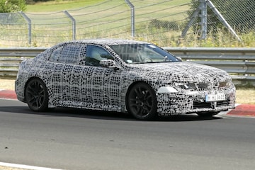 BMW M3 (elektrisch) spyshots