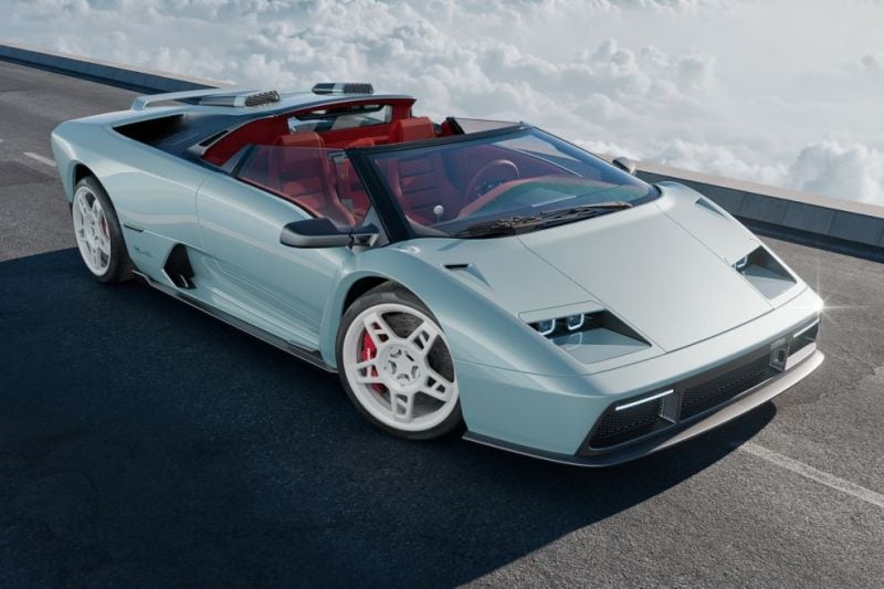 Na de Countach is ook de Lamborghini Diablo weer terug