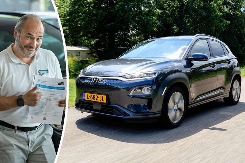 Simon (51) rijdt deze Hyundai Kona met bijna een ton op de teller: 'Nog vele kilometers pret'