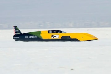 JCB Hydromax waterstof record