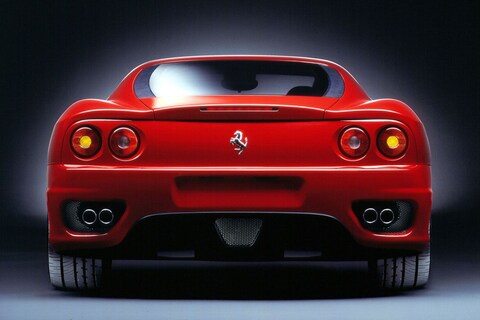 De Vluchtstrook: het open dak van de Ferrari 360 Modena