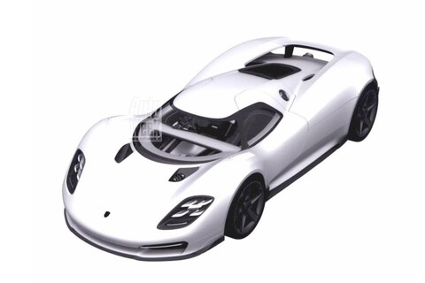 Mogelijk nieuwe hypercar van Porsche opgedoken