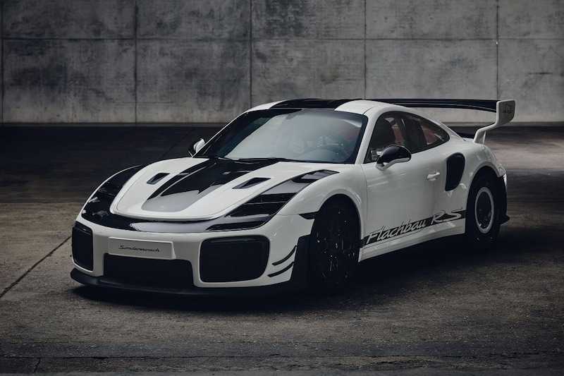Porsche Flachbau RS: uiterst bijzondere 911 GT2 RS met iconische neus