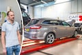 Ford Mondeo in klokje rond