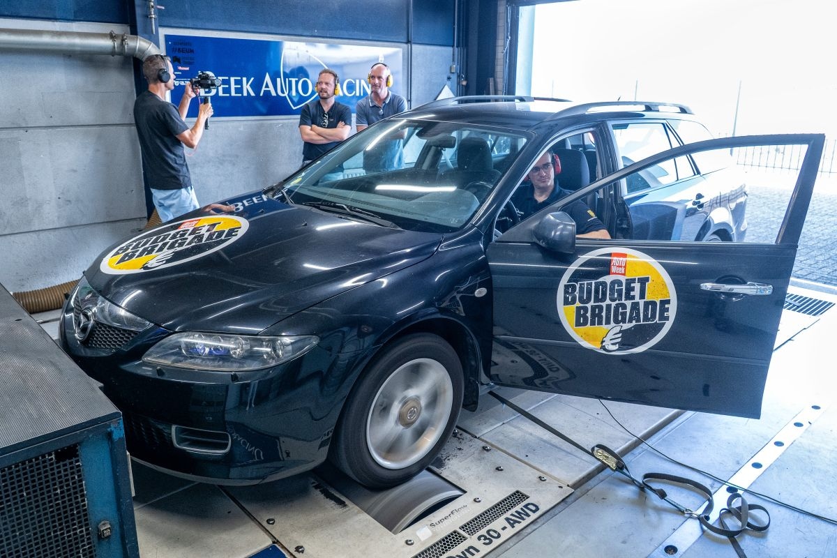 Mazda 6 Budgetbrigade rollenbank