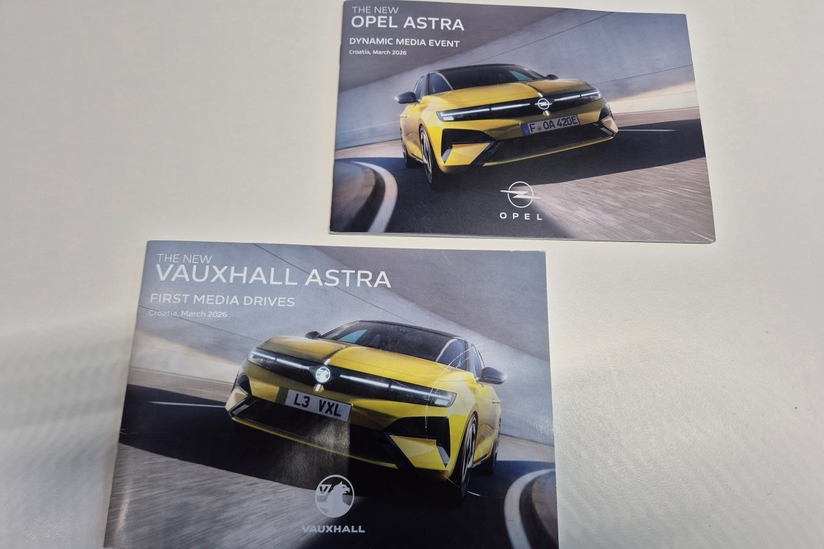 Vauxhall Astra Opel Astra folder