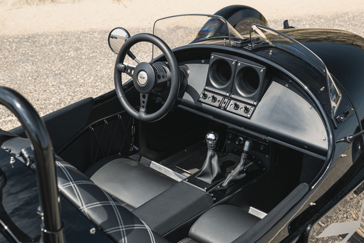 Morgan Super 3 cabrio zomer