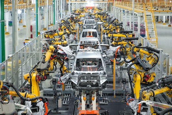 BYD productie fabriek